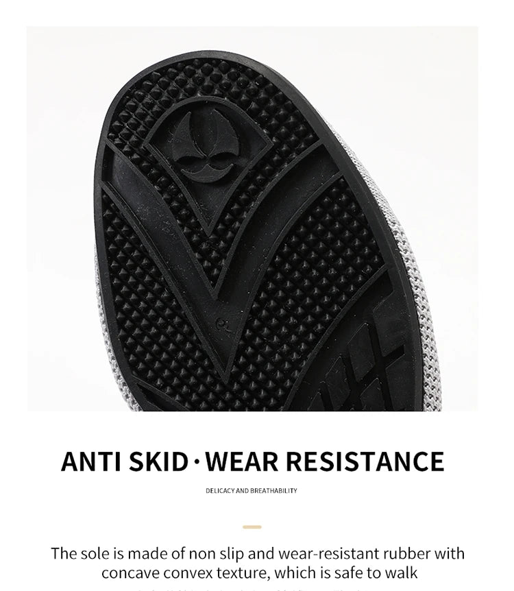 Zapatos informales ligeros sin cuero para hombre, mocasines de malla a la moda para parejas, zapatillas transpirables con cordones para hombre, zapatos planos suaves para Yoga
