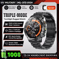 AK87 Reloj Inteligente GPS Linterna 3ATM