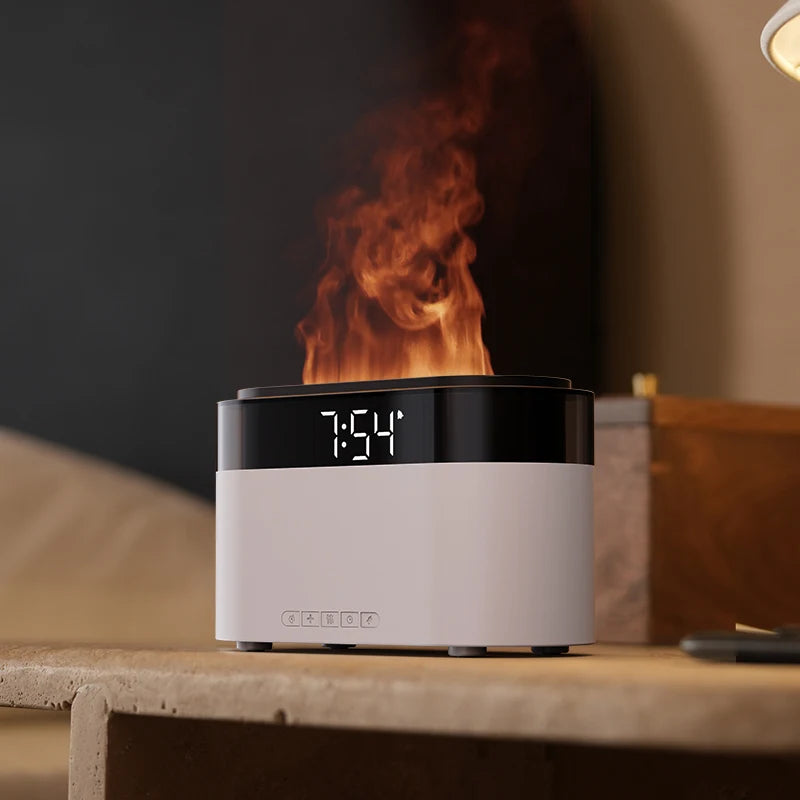 Humidificador Reloj Despertador con Control Remoto