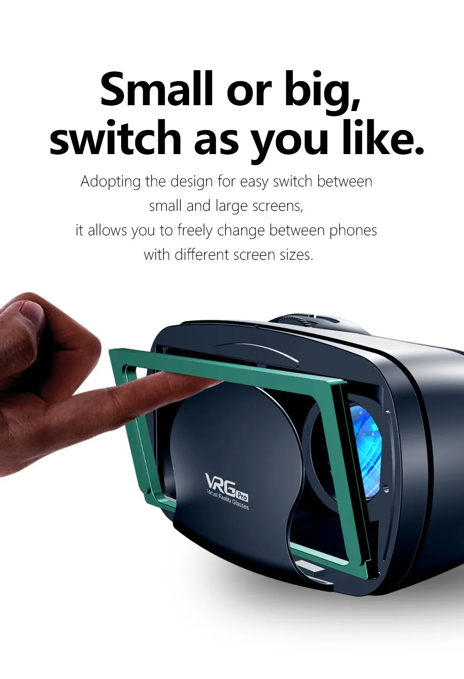 Gafas VR, Auriculares 3D, Dispositivos de Realidad Virtual, Casco, Lentes Viar, Gafas para Teléfono Inteligente, Controlador de Juegos Inteligente, Set de Gafas VR