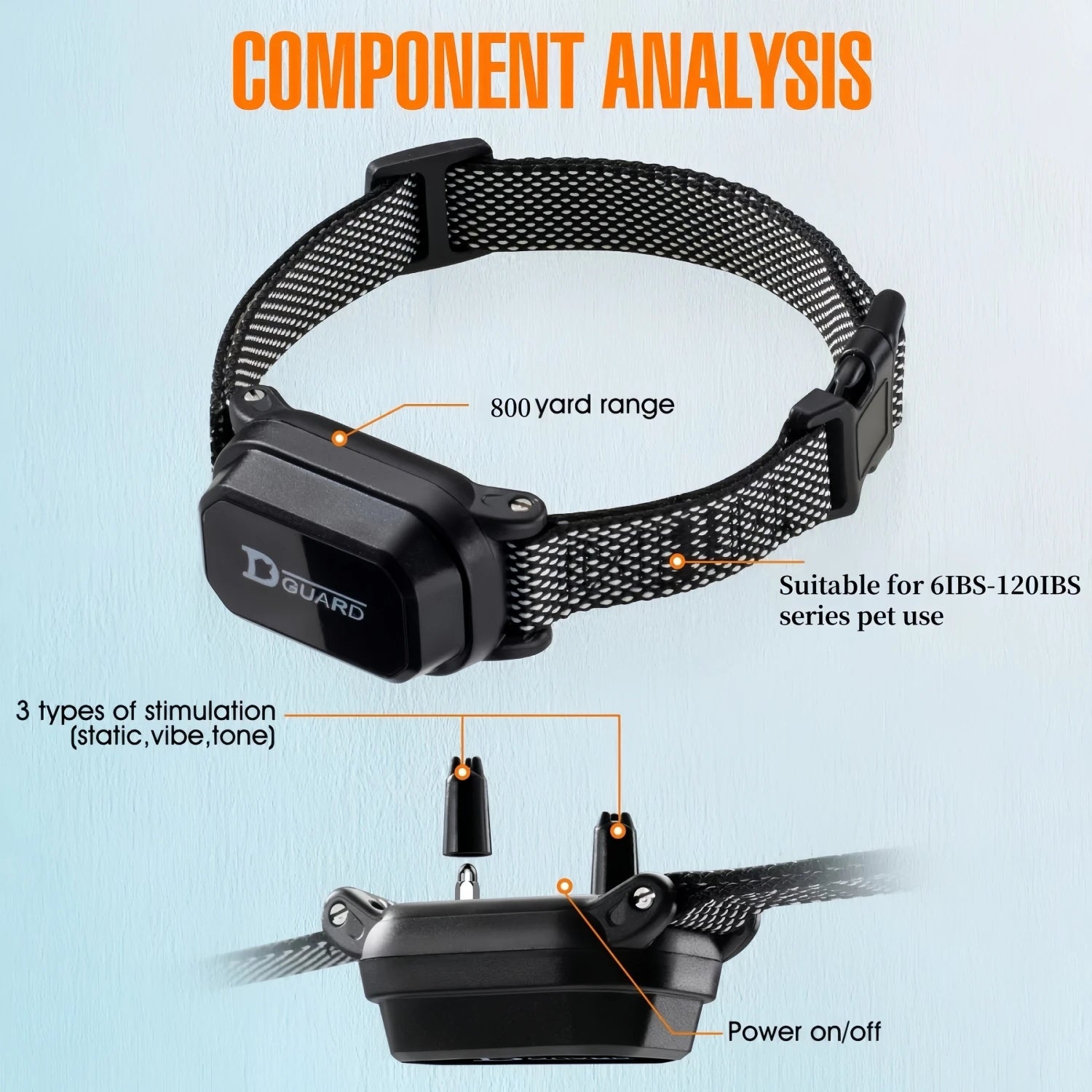 Collar de entrenamiento Digital para perros de 800m, resistente al agua, recargable, Control remoto, mascota con pantalla LCD para todos los tamaños, sonido de vibración de choque