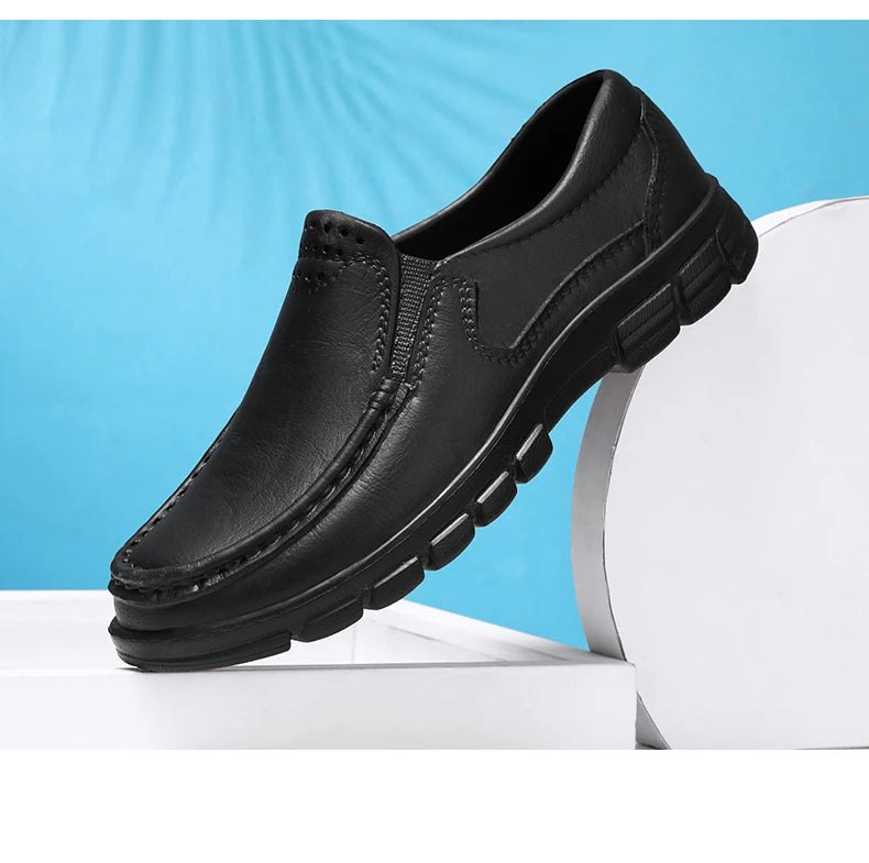Zapatos de Chef Antideslizantes para Hombre — Suela EVA, Resistentes al Aceite