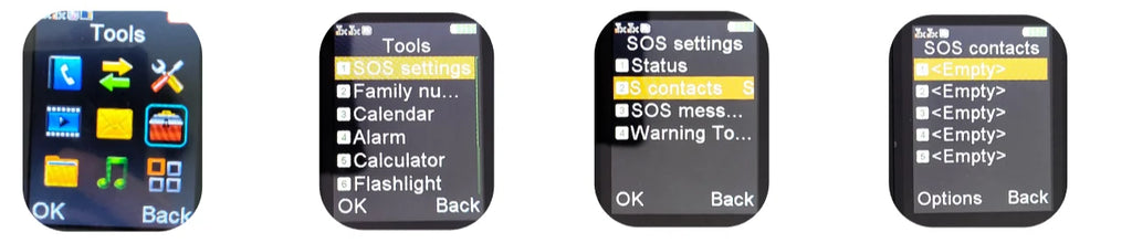 Mafam F899 Senior Flip Feature Phone Dos pantallas 2 Sim Botón grande SOS Dial Antorcha Clamshell Móvil Estilo retro 15 días Larga modo de reposo