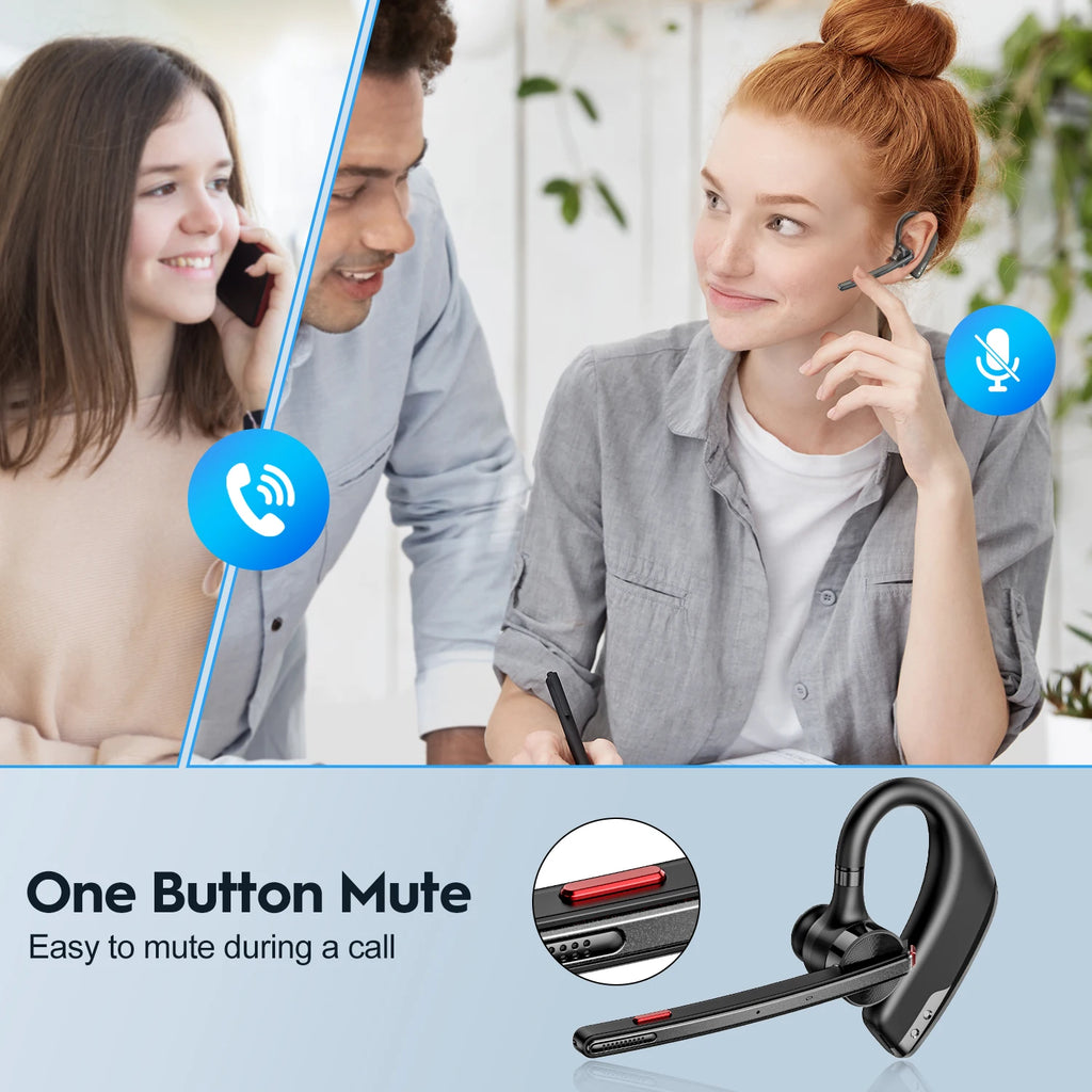 Bee M51 Auriculares Bluetooth 5.2 Cancelación Ruido