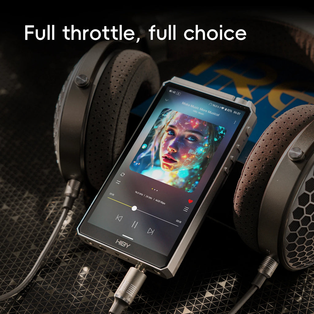 HiBy R6III 2025 / R6 Gen 3 Reproductor de Música Android 12 MP3 USB DAC HIFI WiFi Bluetooth 5.0 CS43198 *4 MQA16x DSD512 PCM768 4500mAh