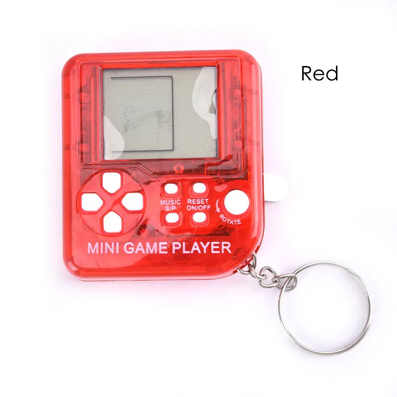 Mini Consola Retro con Llavero - 26 Juegos Clásicos Integrados