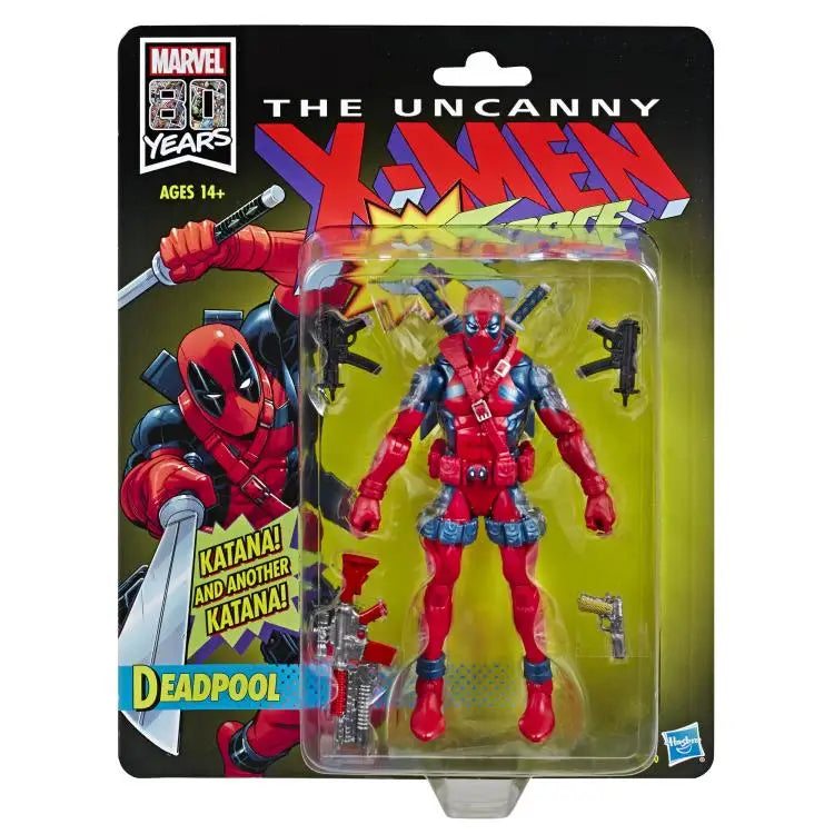 Hasbro Deadpool 80 aniversario limitado Spider Man Venom Kraven 2099 Peter Parker leyenda figura de acción colección de modelos de Anime