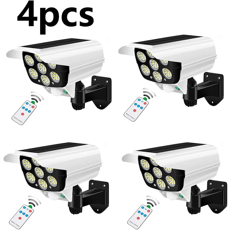 Luz Solar con Sensor de Movimiento para Exterior 77LED Reflector