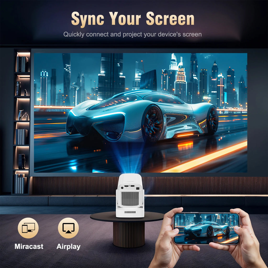 Proyector Magcubic HY310 con enfoque automático, 4K nativo y Android 11