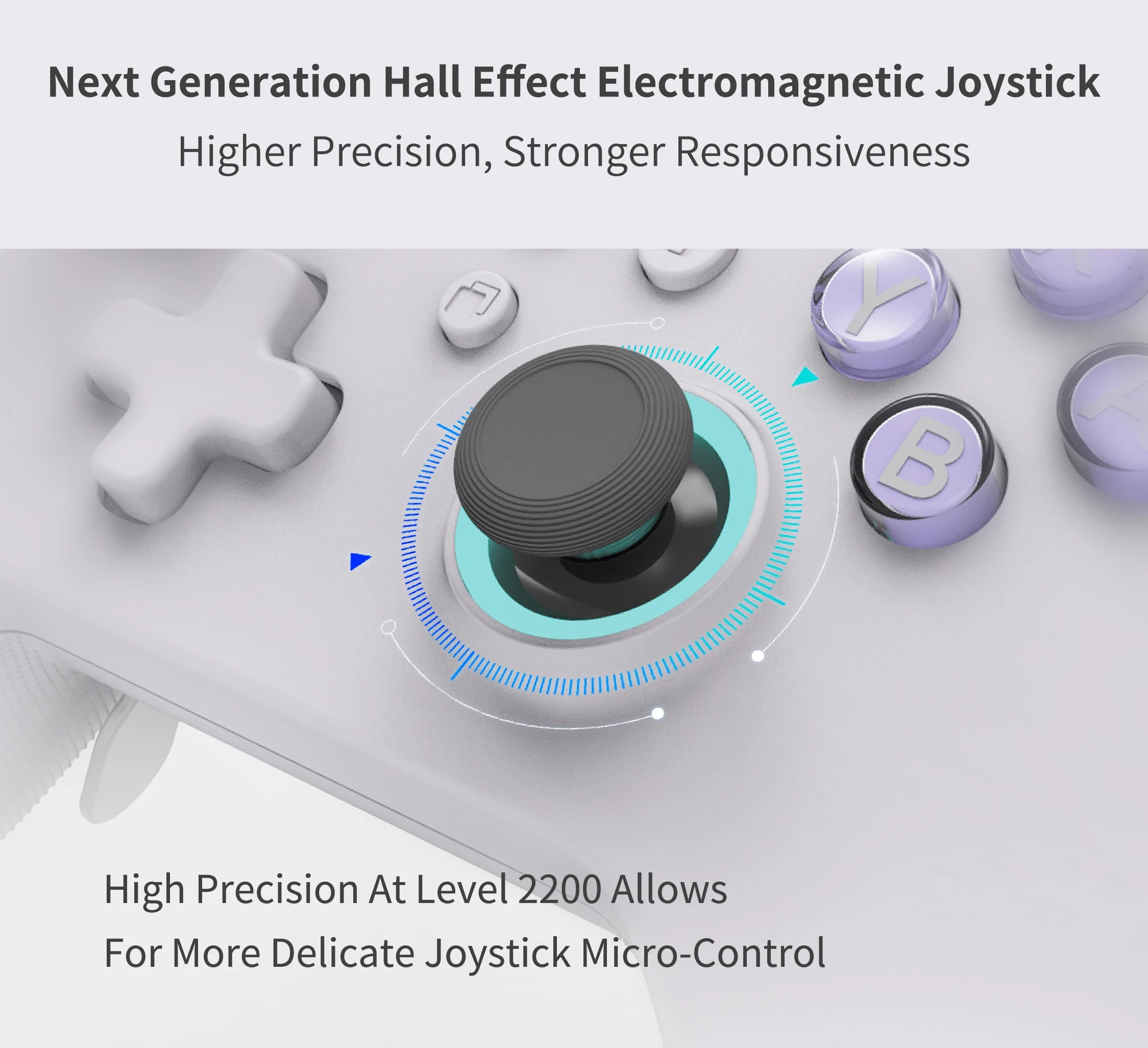 GuliKit-mando KK3 MAX NS39 KingKong 3, Gamepad con efecto Hall, Joysticks y disparadores para Windows, Nintendo Switch, Android e iOS