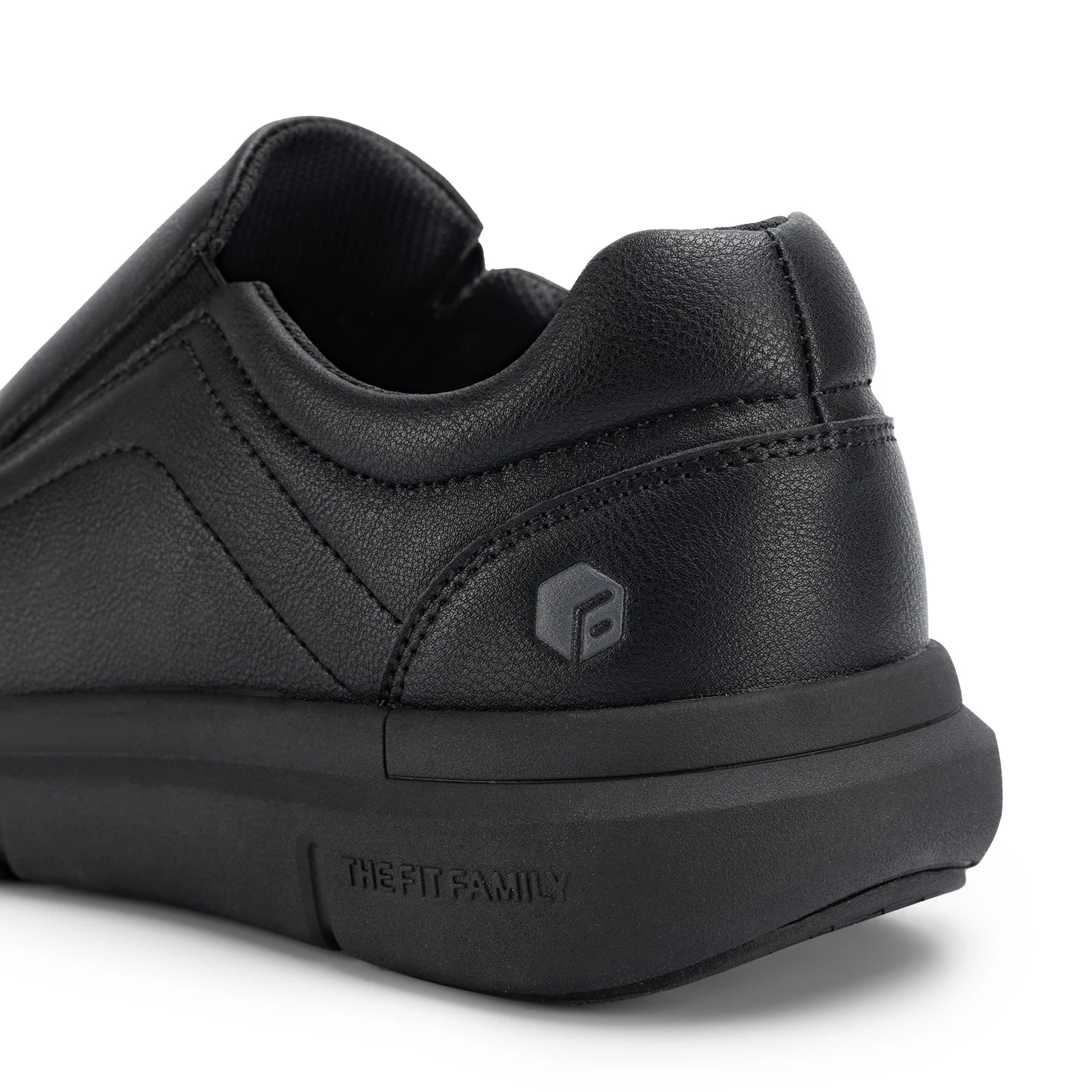 Zapatos Fitville para hombre, zapatos informales sin cordones de cuero de ancho, ligeros para pies hinchados con soporte para el arco, alivio del dolor