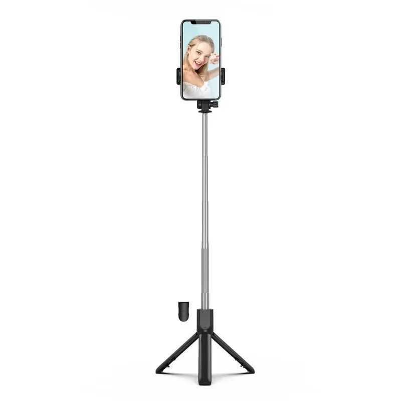 Palo selfie Bluetooth con trípode y soporte de escritorio, todo en uno para móvil