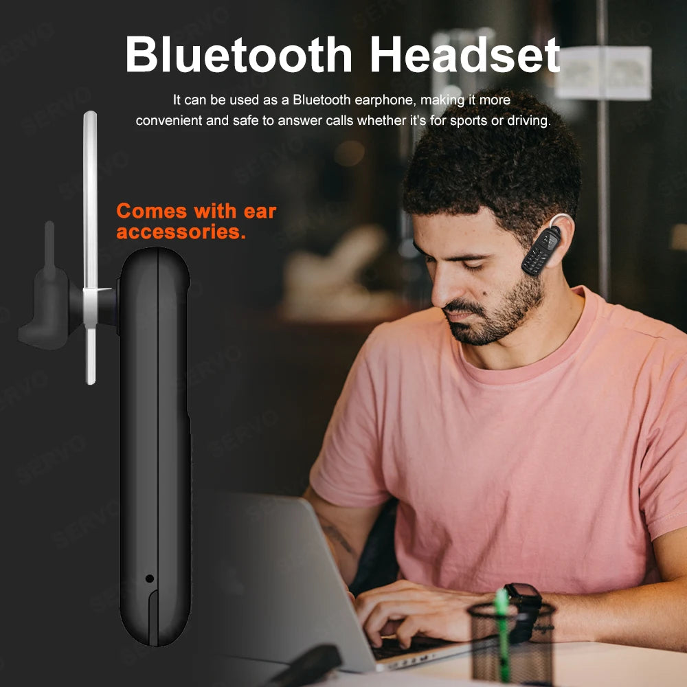 SERVO BM70 Mini teléfono móvil 2SIM en espera Bluetooth marcador grabación de llamadas voz mágica reproductor de MP3 lista negra pequeño teléfono móvil barato