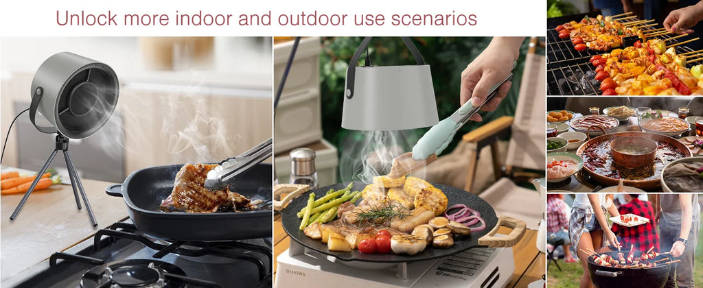 Mini Extractor de Campana para Cocina USB