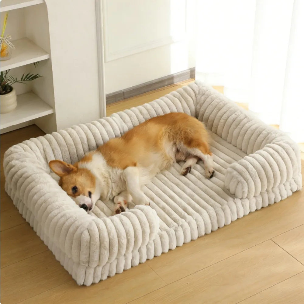 Cama Nido de Invierno para Mascotas — Suave y Cálida