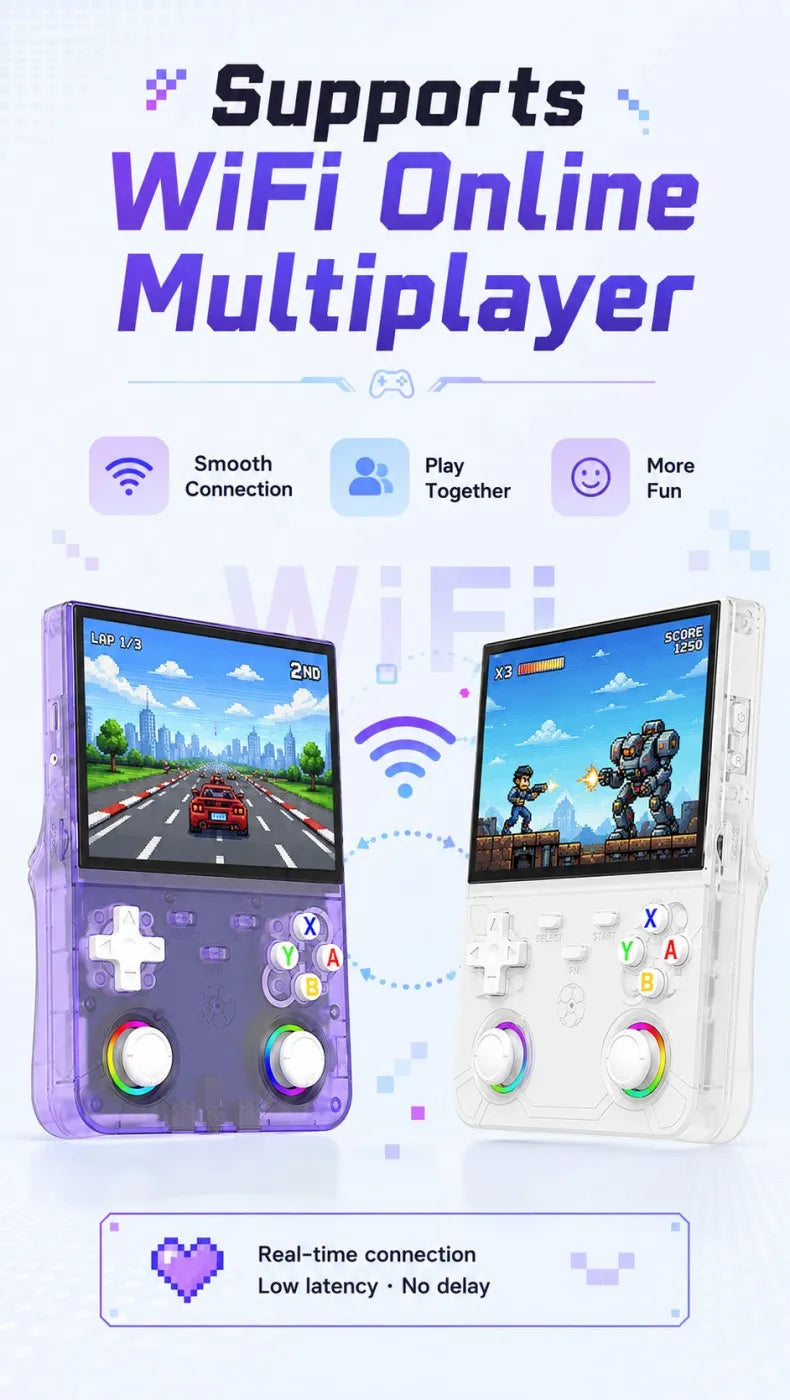 Consola de Juegos Retro Portátil R36 Ultra X con Pantalla IPS de 4.5 Pulgadas, 64GB/128GB, Consola de Juegos Portátil con Más de 20000 Juegos