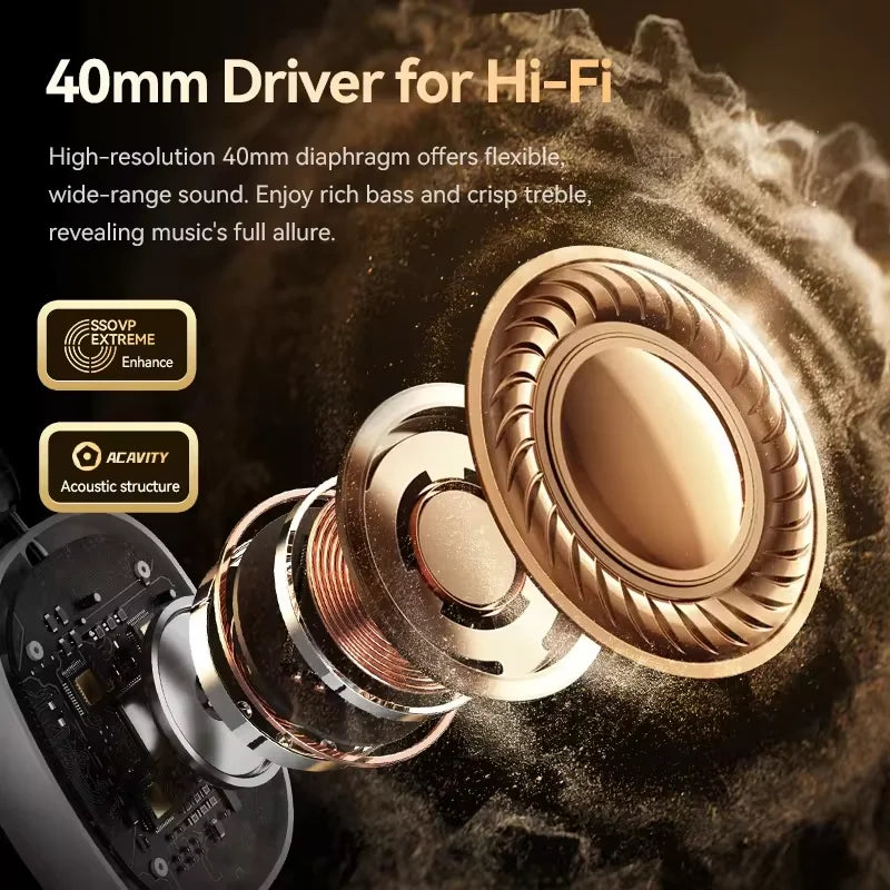 SY-T11 Auriculares Bluetooth 5.3 HiFi 90H