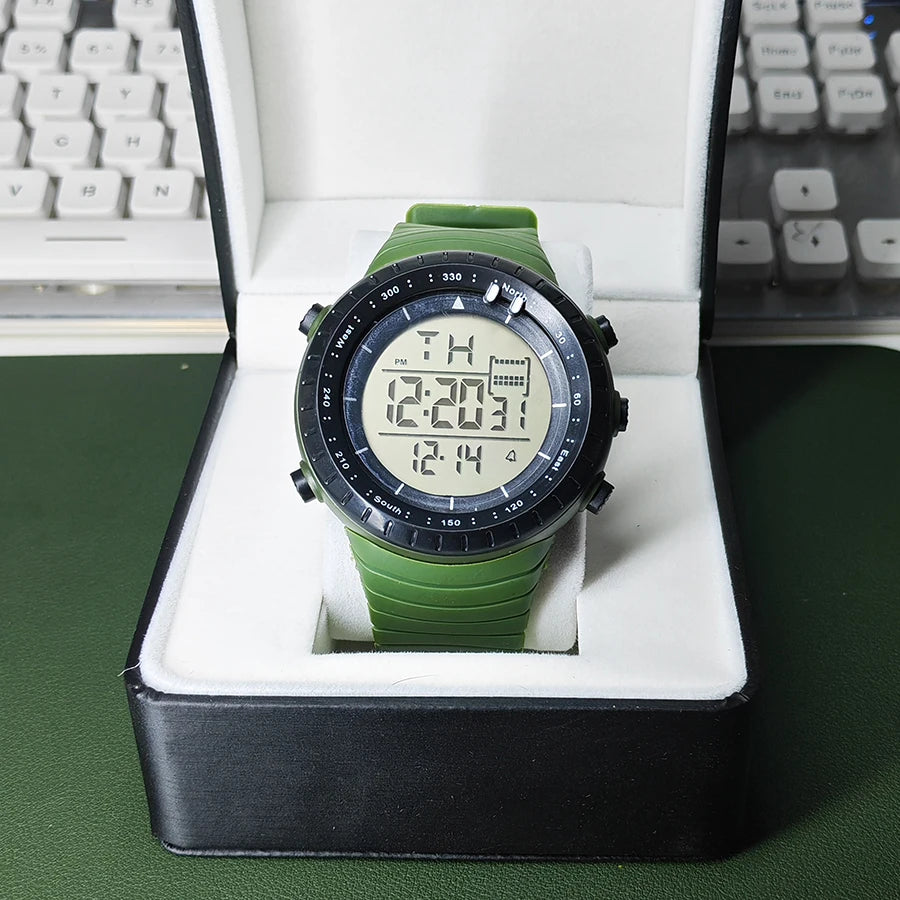 Reloj Digital LED Militar Deportivo Resistente al Agua