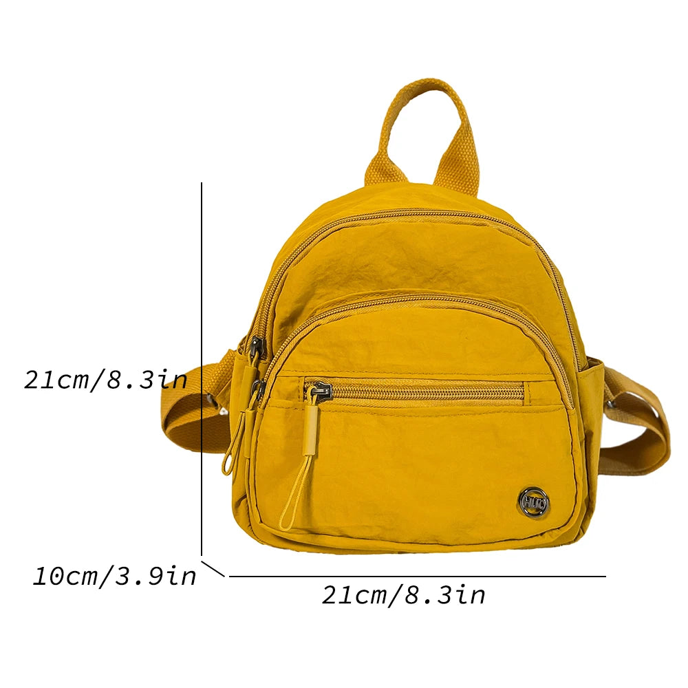 Mini Mochila Japonesa Ligera para Mujer, Compras y Viajes