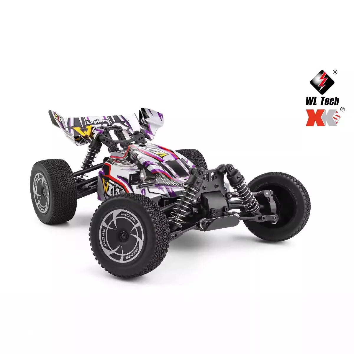Coche RC 1/14, 35 KM/H, Motor 390, 4WD, Alta Velocidad Todoterreno