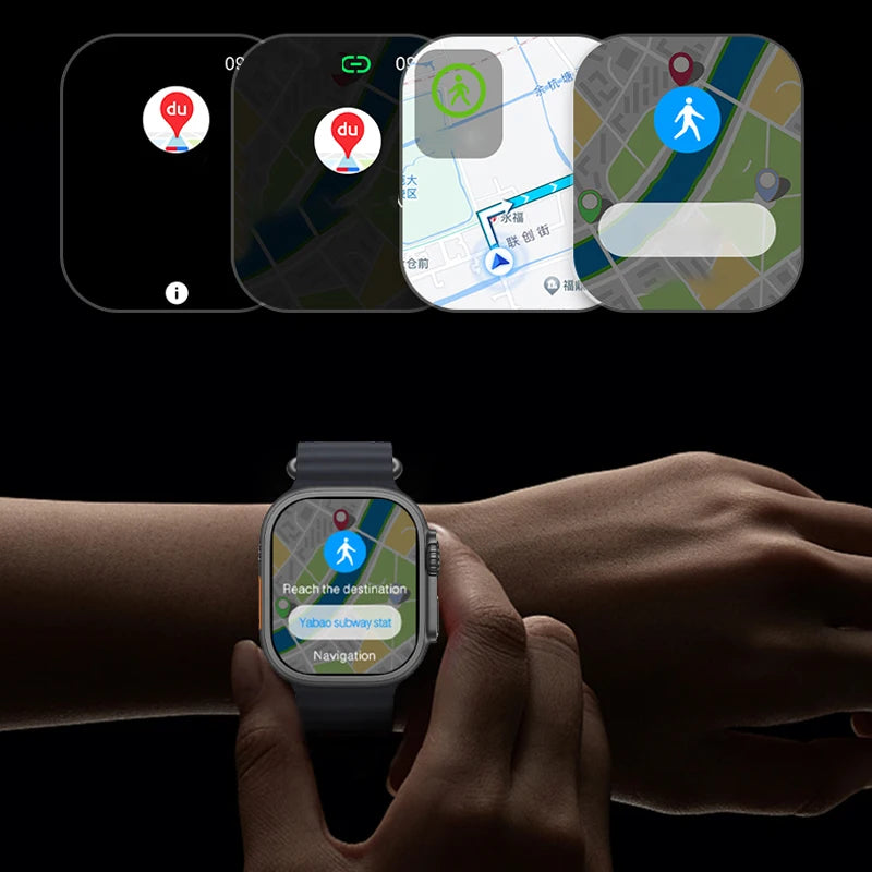 Reloj Inteligente HK11 Ultra3 GPS NFC Bluetooth