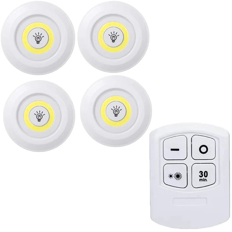 Luz LED Regulable para Gabinete con Control Remoto