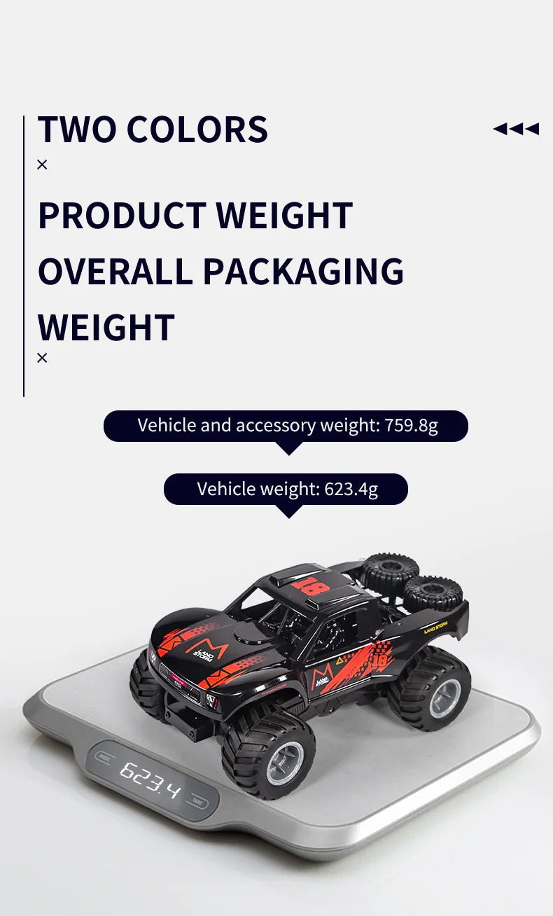 Auto RC Anfibio JJRC Q156 4WD 2.4G Control Remoto Todoterreno