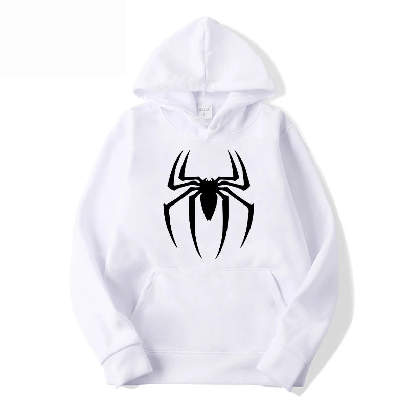 Hoodie Estampado Araña para Hombre | Buzo con Capucha Urbano
