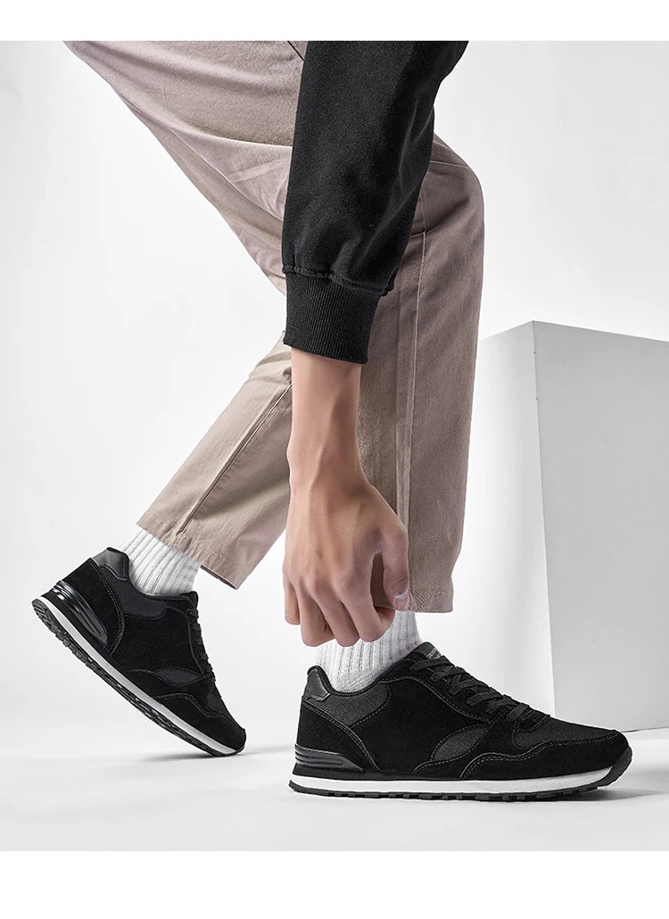 Nuevos zapatos transpirables para correr para hombre, zapatos deportivos flexibles a la moda para parejas, zapatillas antideslizantes para hombre, tenis ligeros para exteriores 40-46