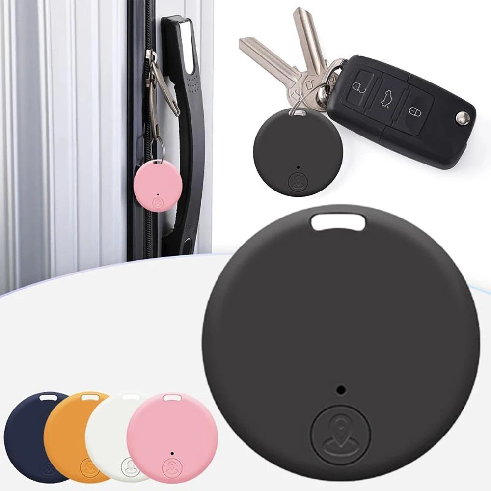 Mini Rastreador Bluetooth Antipérdida para Mascotas, Niños y Billetera