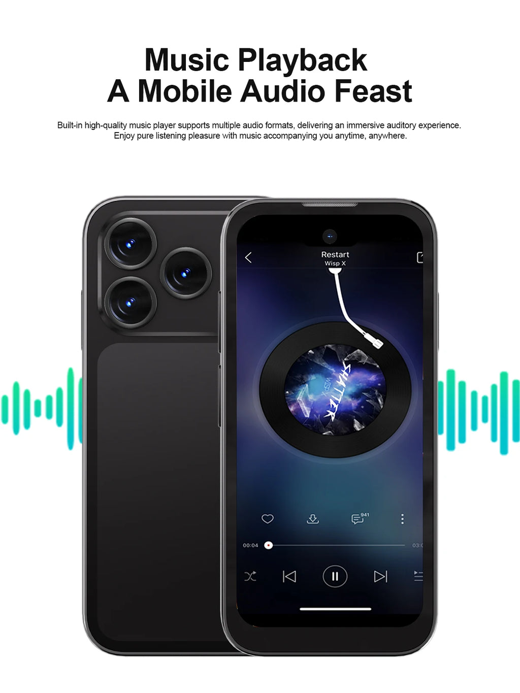Mini Smartphone SERVO 17 PRO MAX con Pantalla Completa de 3.75'', 3G WCDMA, Doble SIM, GPS, Desbloqueo Facial, Android, Teléfono Móvil Inteligente Pequeño