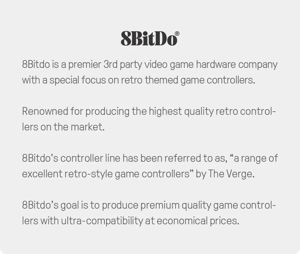 Controlador de juegos 8BitDo Ultimate de 3 modos para Xbox Series X | S, Xbox One Windows y Android Pulsadores de efecto Hall