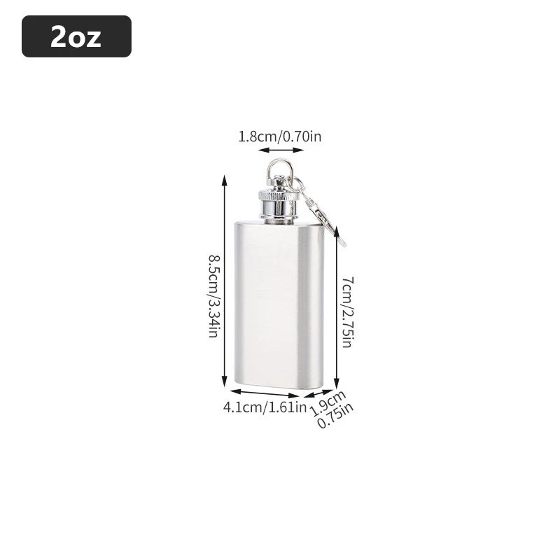 LMETJMA 1 4 5 6 7 8 9 10 oz Frasco de cadera de acero inoxidable con embudo Frasco de cadera de bolsillo Alcohol Whisky Frasco de cadera Tapón de tornillo KC0139
