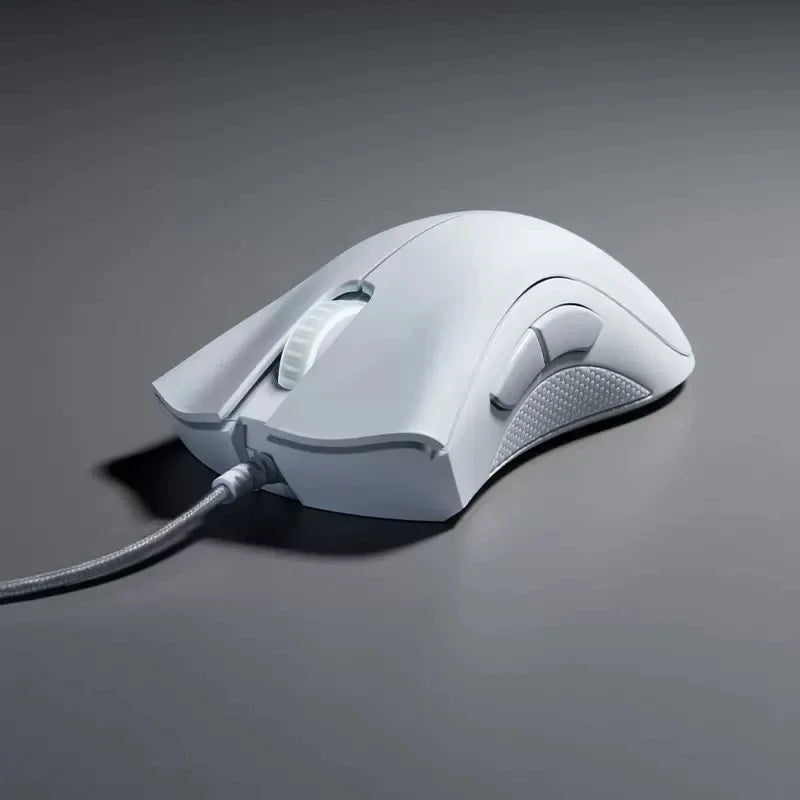 Razer DeathAdder Essential Ratón para juegos con cable / Ratones con cable 6400DPI 5 botones independientes para computadora portátil y PC Gamer
