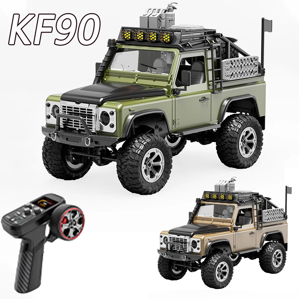 Auto RC KF90 1:12 4WD Todoterreno con Luces y 60 Min Autonomía