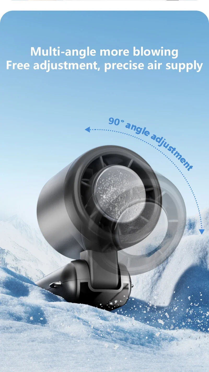 Ventilador Portátil con Enfriamiento por Hielo y 120 Velocidades