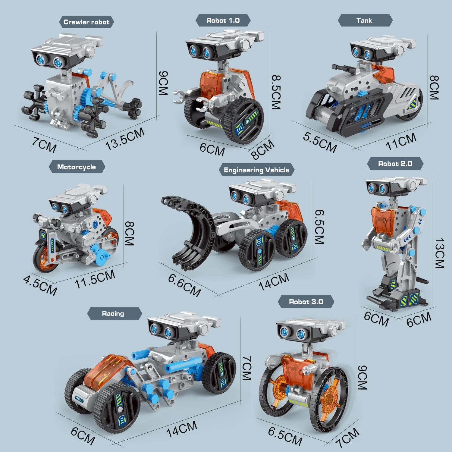 Robot Solar Educativo 12 en 1 para Niños DIY STEM