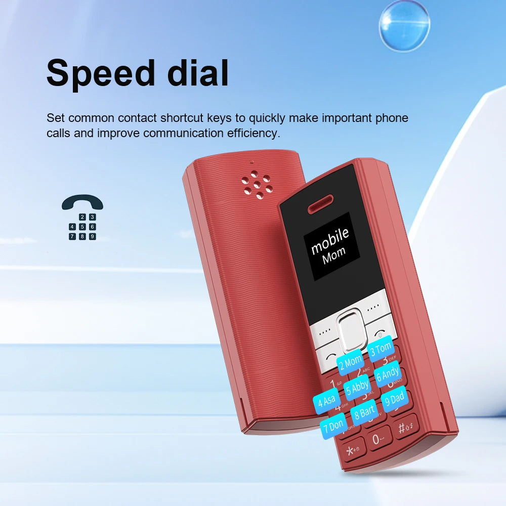 SERVO BM150-teléfono móvil con funciones súper pequeñas, 2 SIM, marcación de velocidad en espera, registro de llamadas automático, lista negra, Mini botón, teléfonos más pequeños