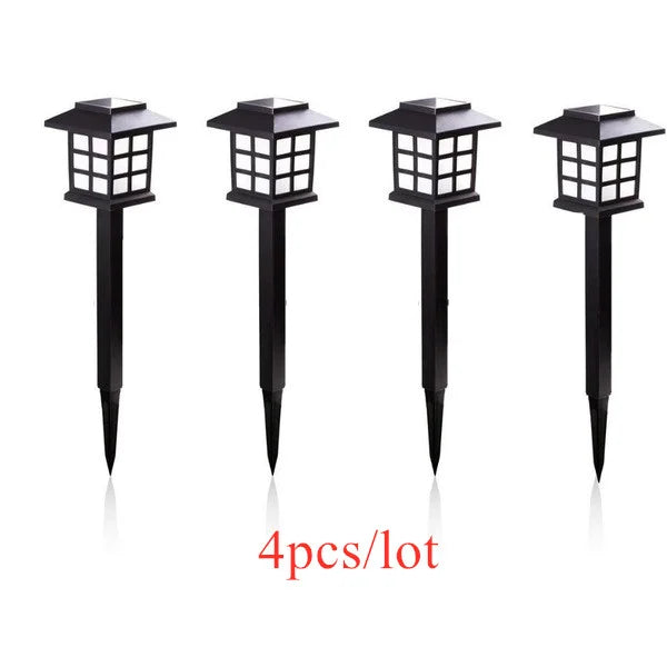 Luces Solares LED para Jardín y Caminos Exteriores Impermeables