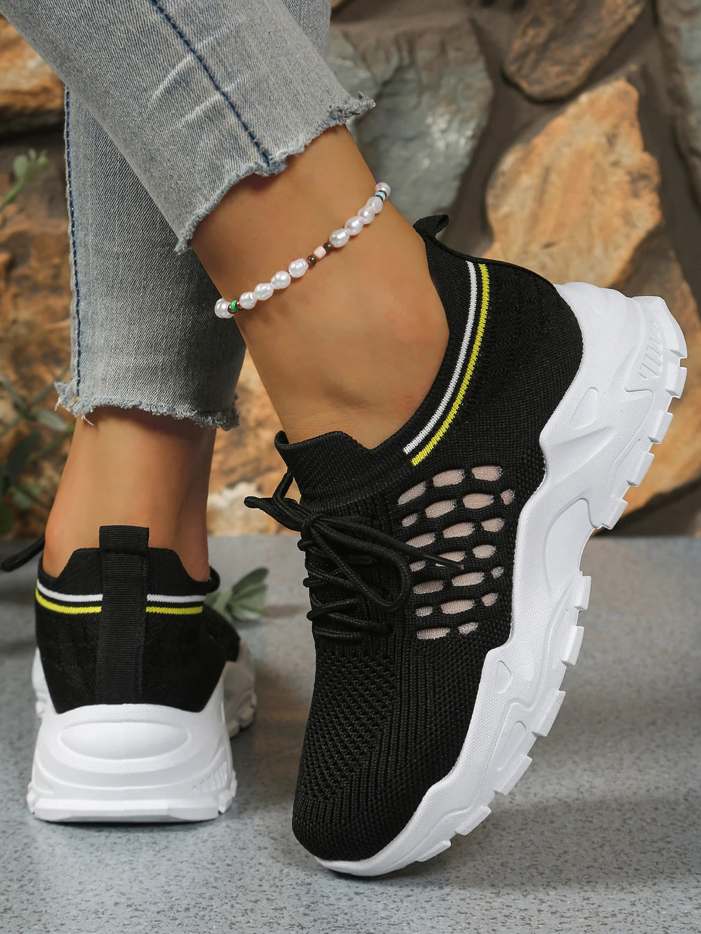 Zapatos de mujer, zapatillas con estampado de leopardo, zapatillas informales ligeras y transpirables para mujer, zapatos de venta con envío gratis