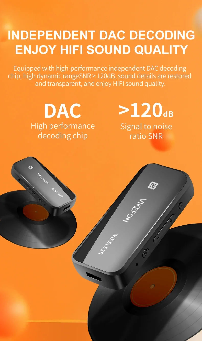 Receptor de Audio Bluetooth 5,0, adaptador auxiliar, Dongle inalámbrico, tarjeta NFC TF, conector de 3,5mm, manos libres para TV, PC, altavoz, Kit para coche