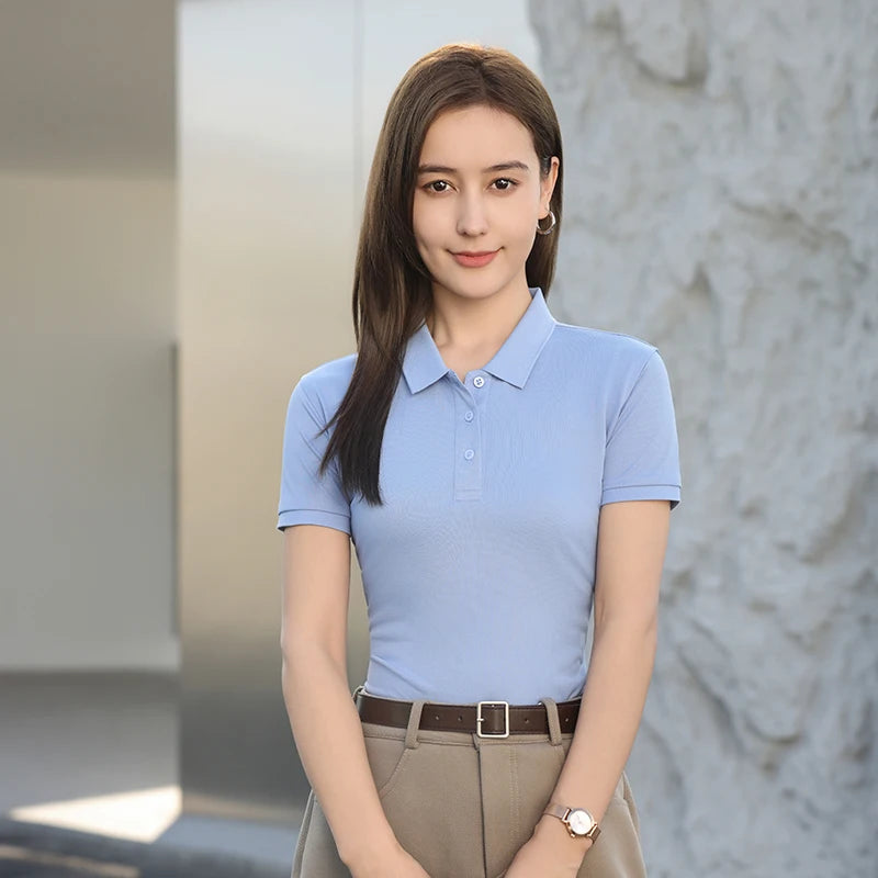 Camisetas Polo para Mujer, Básicas para el Trabajo