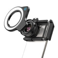 Lente Macro HD 10-20X Zoom con Luz LED para Teléfono APEXEL