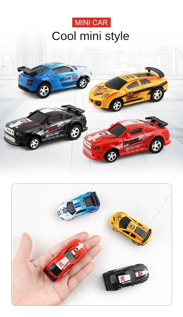 ¡Epico Mini RC Racer! Vehículo 4WD de tamaño Coke para aventuras de alta velocidad, el regalo divertido y definitivo para niños