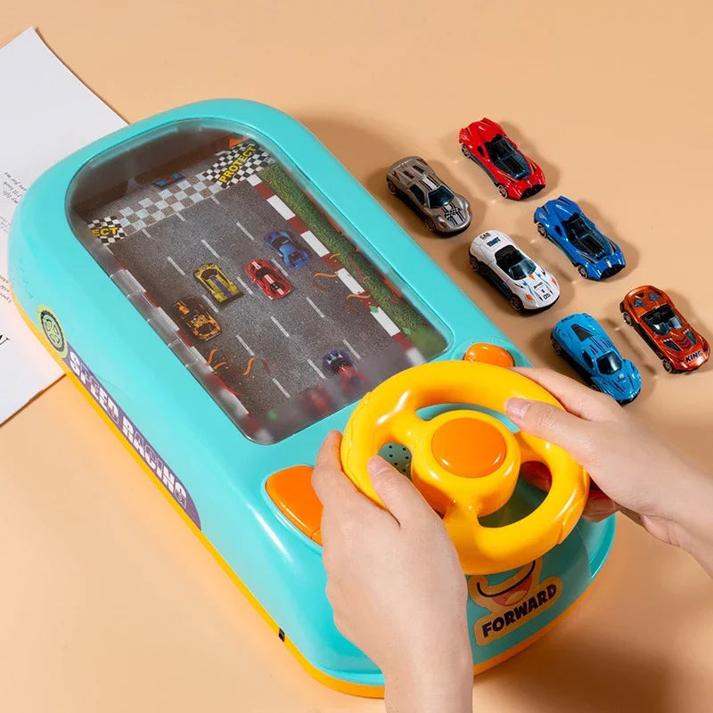 Volante Interactivo de Carreras para Niños con Sonidos