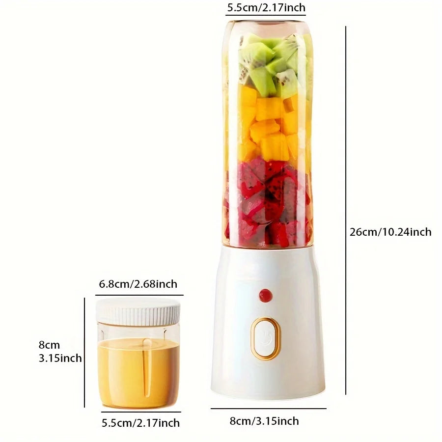 Exprimidor de Frutas Multifunción USB con 10 Cuchillas