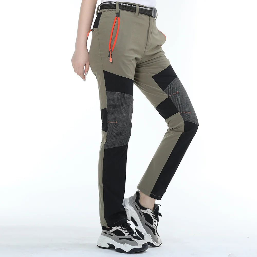 Pantalones Ripstop de Senderismo para Mujer, Camping y Trekking