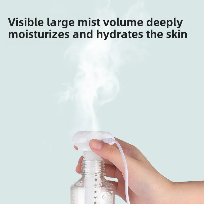 Humidificador ultrasónico X7 con difusor de aceites esenciales y carga USB