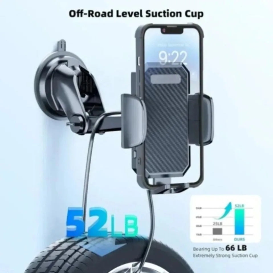 Soporte Universal para teléfono de coche, soporte multifuncional para salpicadero, parabrisas, ventilación, ventosa, soporte para teléfono GPS para iPhone, Samsung, Xiaomi