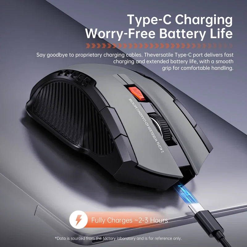 Ratón Inalámbrico Lenovo Modo Dual Bluetooth 2.4GHz Recargable